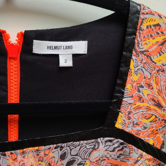 NWT Helmut Lang brocade mini dress size 2 - Picture 10 of 16